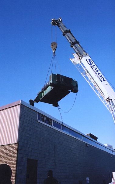 Machinery Installation, Equipment Installation Equipment Installers, Machinery Installers, machinery movers, equipment movers, Brantford, Ontario, Canada, heavy lift, crane, fabrication